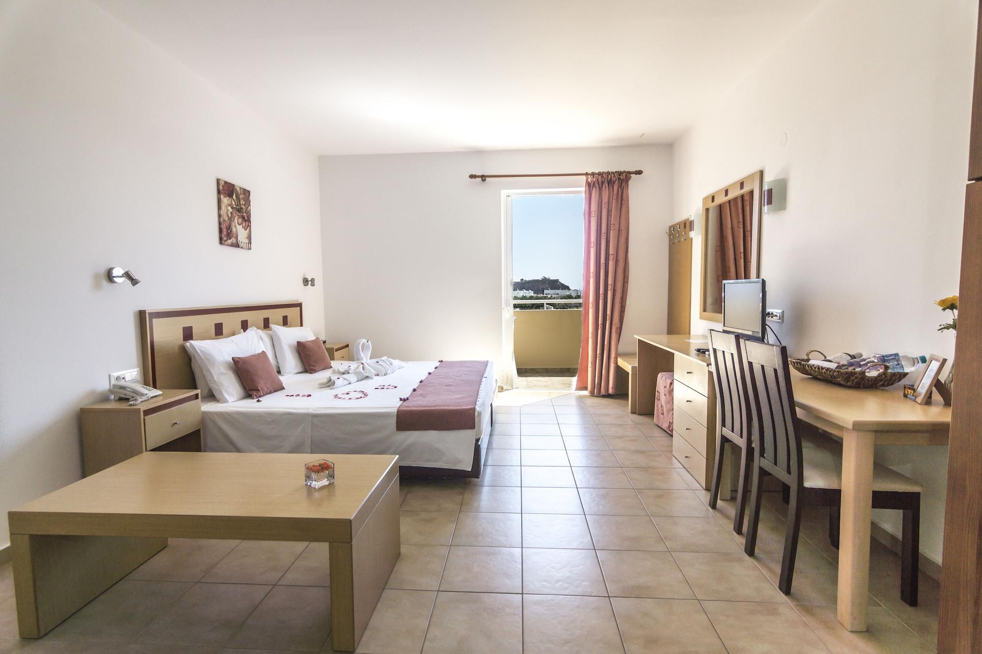 Lindos Blue Sky Aparthotel Exterior foto