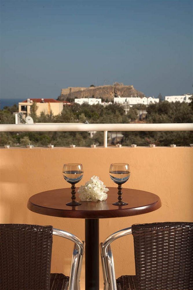 Lindos Blue Sky Aparthotel Exterior foto