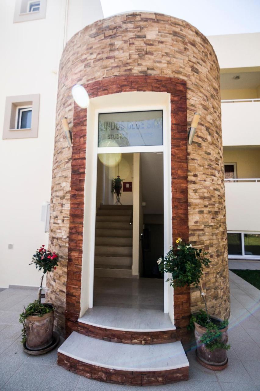 Lindos Blue Sky Aparthotel Exterior foto